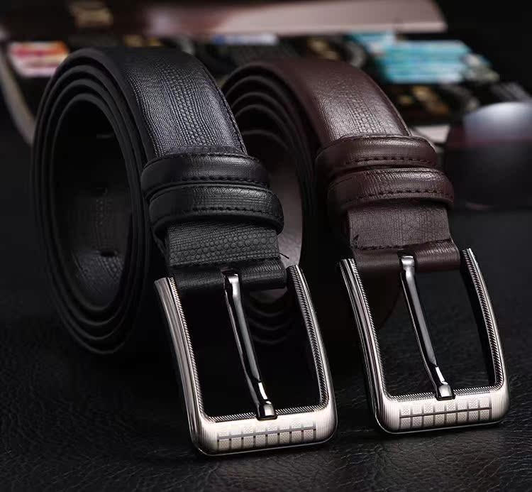 JAMRESVCK mẫu thời trang cây rồng thắt lưng nam dây da giản dị HY09 - Thắt lưng dây thắt lưng nam