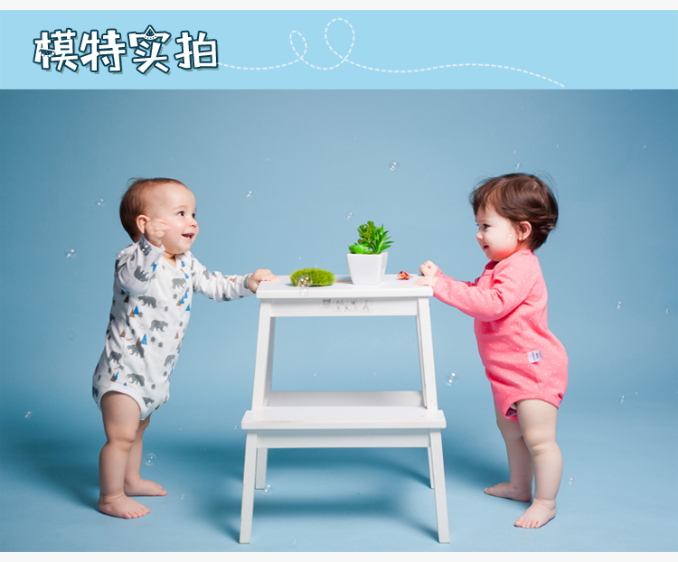 Nam bé túi rắm quần áo mùa xuân và mùa thu dài tay tam giác mũ jumpsuit mùa thu và mùa đông cơ sở nữ quần áo trẻ em bông thiết kế bụng quần áo trẻ sơ sinh thu đông