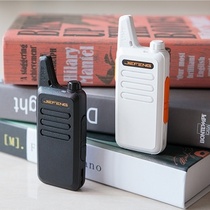 Jiefeng ultra-thin mini walkie-talkie high-power wireless hotel walkie-talkie civilian self-driving mobile phone micro USB