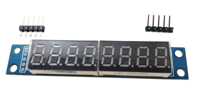 8-bit glow tube display module MAX7219 LED display support cascading octet serial 3 IO ports control