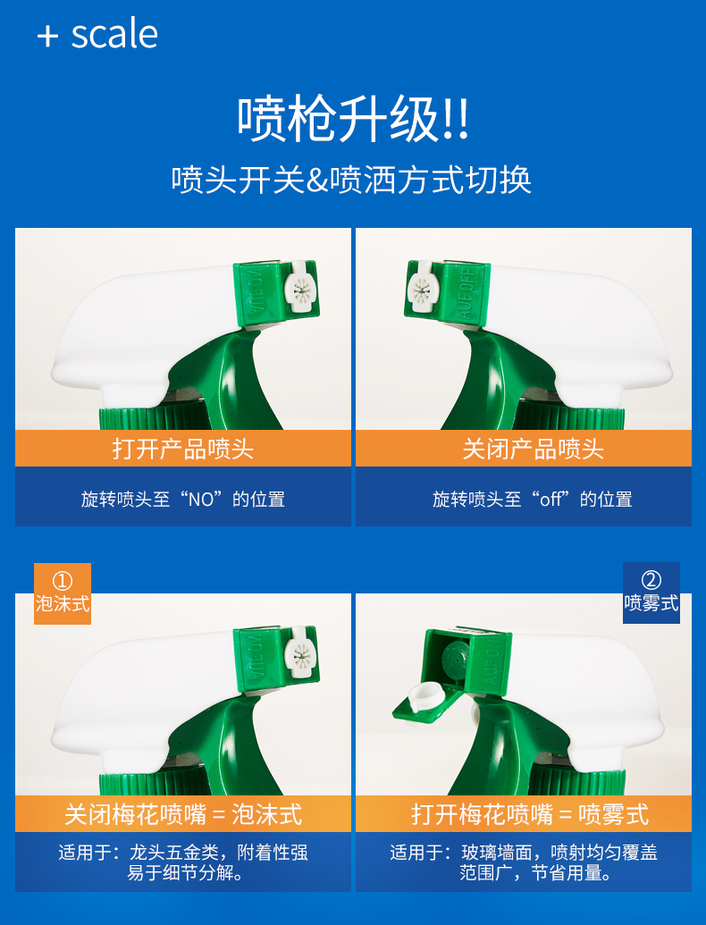 葡萄牙进口 Mistolin 浴室水垢清洁剂 545ml 浴缸/水龙头/玻璃除水渍 图11