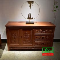 Mahogany sideboard pineapple Wood low cabinet Chinese lockers Rosewood TV cabinet all solid wood cabinets