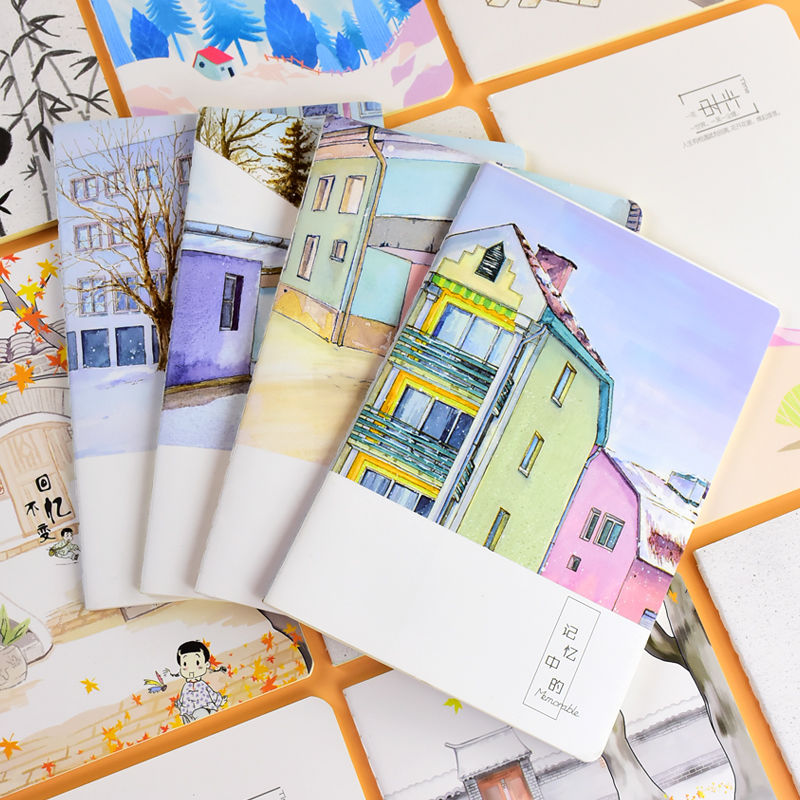 Notebook notepad stationery thick soft noodle copy A5B5 Korea hipster simple College students wholesale