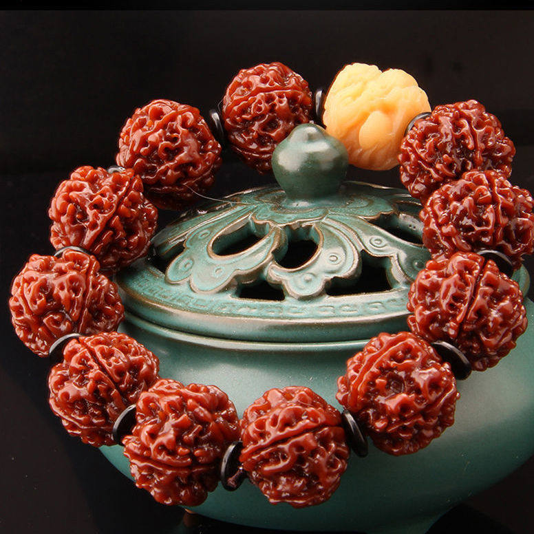 Machine brush bag pulp jadeized Nepalese King Kong Bodhi bracelet men's King Kong Bodhi Bodhi child Buddha beads hand rosary female