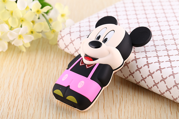 KUH / Cool và T21 Chuột Mickey Minnie GPS Định vị trẻ em Mini Phim hoạt hình Bức xạ thấp Sinh viên Điện thoại di động nhỏ - Điện thoại di động giá samsung a12