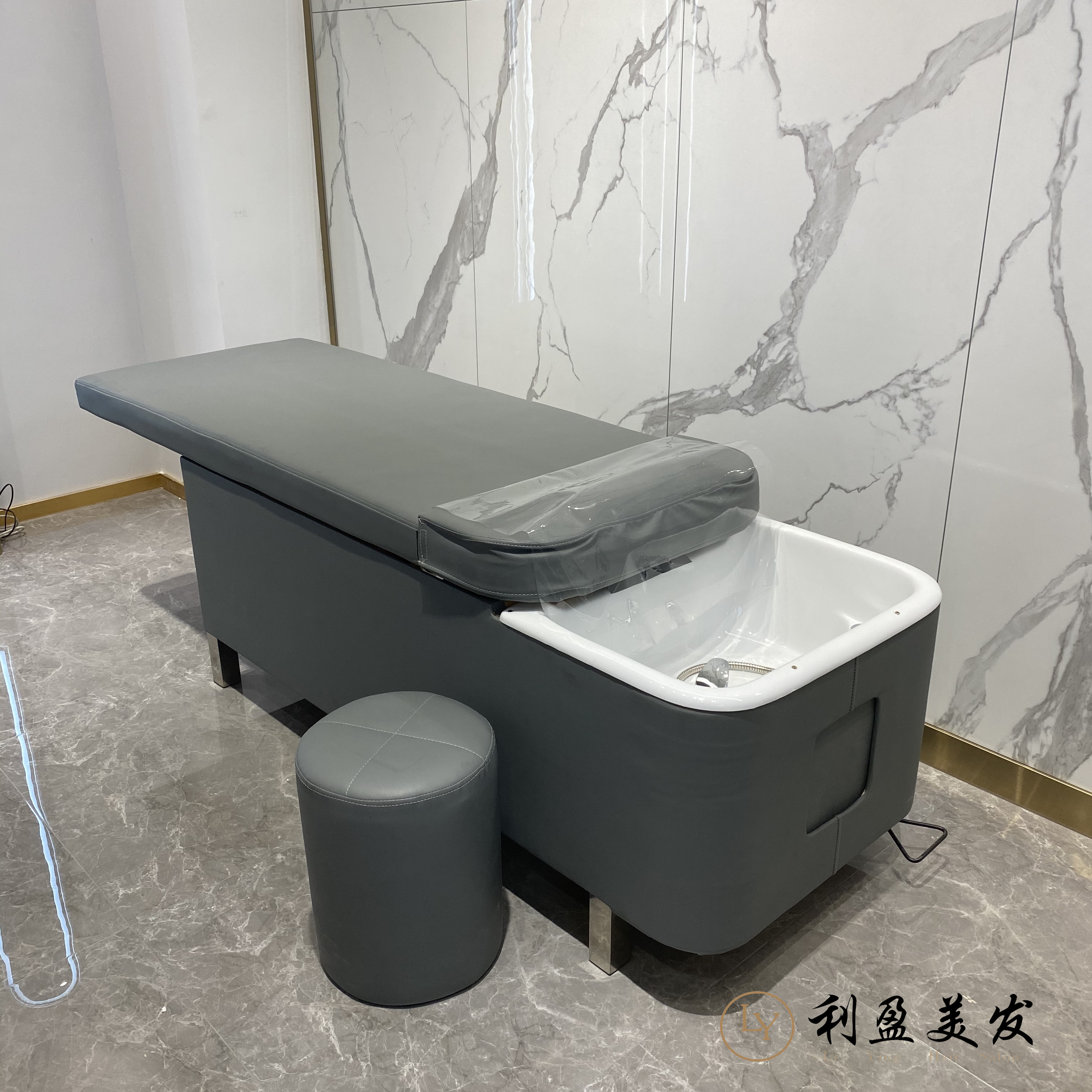 Hair salon shampoo bed Push-pull hair salon special hair salon flushing bed Thai full-lying flat-lying beauty massage bed