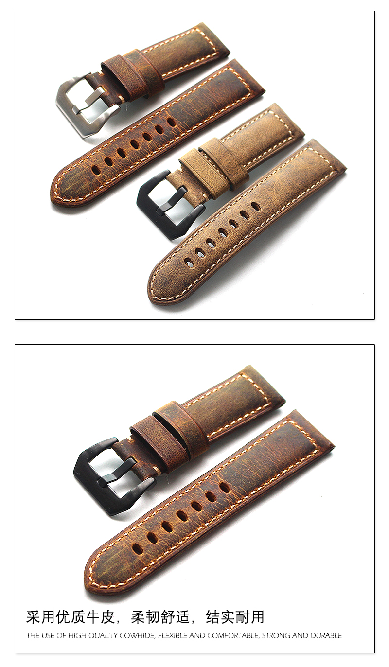 72H出貨 佳明 Garmin Venu 手錶帶 真皮復古瘋馬皮 20MM接頭 頭層牛皮