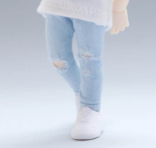 NINIMAL spot ob11 broken jeans four color into clay GSC rings juice