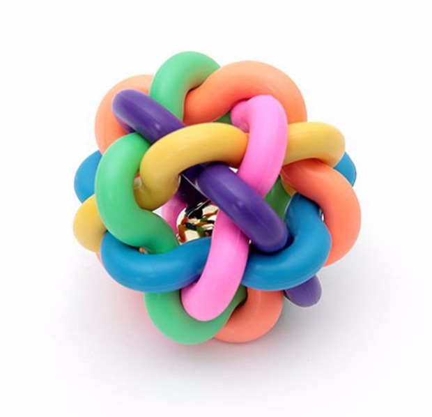 Pet bóng chuông nghe đồ chơi chó mèo răng cắn răng đồ chơi đặc biệt đồ chơi cho chó bull pháp