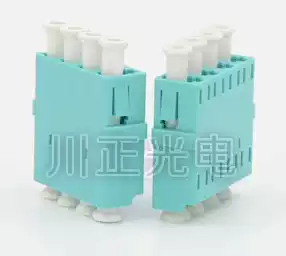 Chuanzheng Optoelectronics LC carrier-grade 10 Gigabit quad fiber coupler Multimode fiber coupler