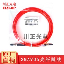 SI105 125-22 250 SMA905-SMA905 core diameter 105um 3 0MM multi-mode fiber jumper