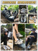 Xt-Quest Dawn Blue Hiking Shoes for Men and Women, Outdoor Summer Thick-Soled Non-Slip Sports Casual Dad Shoes Putian