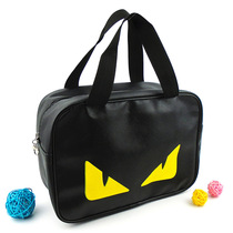 Black Wash Bag Men Portable Travel Travel Waterproof Bath Bag Lady Large Capacity Korea Bath Bag Makeup Bag