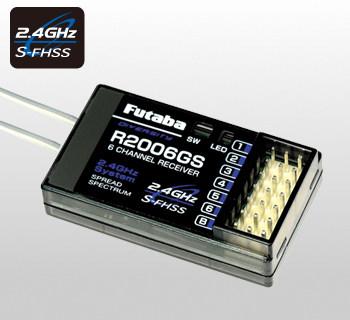 FUTAABA R2006GS receiver 6j with a receiver