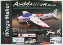 Global F3A Class 40 EPO Electric fixed wing exercise machine Aerobatic machine AirMaster EP 40