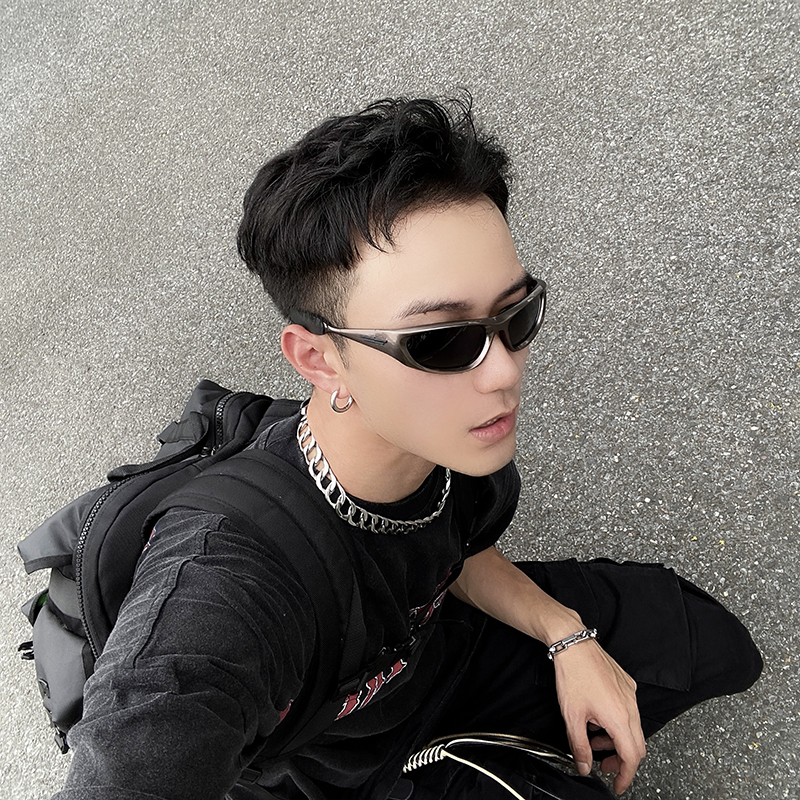 Outdoor Mountaineering Cool Sports Y2K Sunglasses Hiking Uv Protection Unisex Cycling Windproof Sunglasses for Nearsightedness