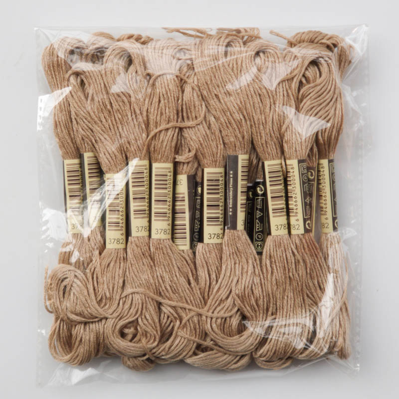 Cross embroidery line 3782 line 10 each 8 meter 6 units of supplementary line insole embroidery stamped the cotton line