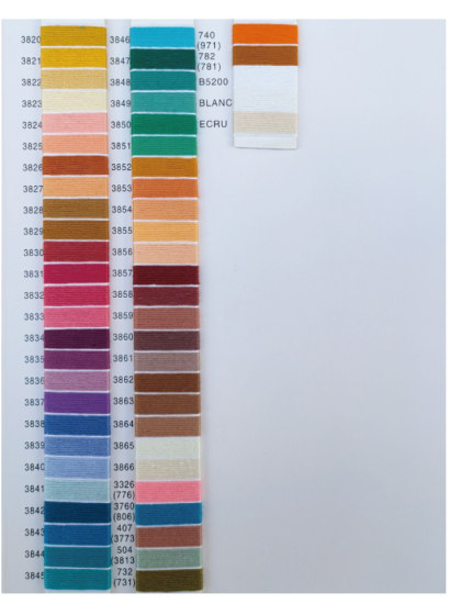 크로스 스티치 자수 실, 패치 배선, 삽입 자수, 찌르기, 10 447 색 무료 배송면 스레드, 1.6.6- 스트레이트