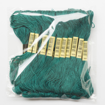 Cross-stitch embroidery thread 3847 thread number 10 pieces each 8 meters 6 strands patching thread insole embroidery stamp Le cotton thread