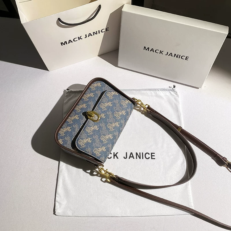 MackJanice Carriage, подмышечная сумка, полусезонная сумка через плечо, стиль высокого класса