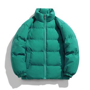 Niketon down padded jacket men's winter new thickened warm loose japanese bv green youth padded jacket