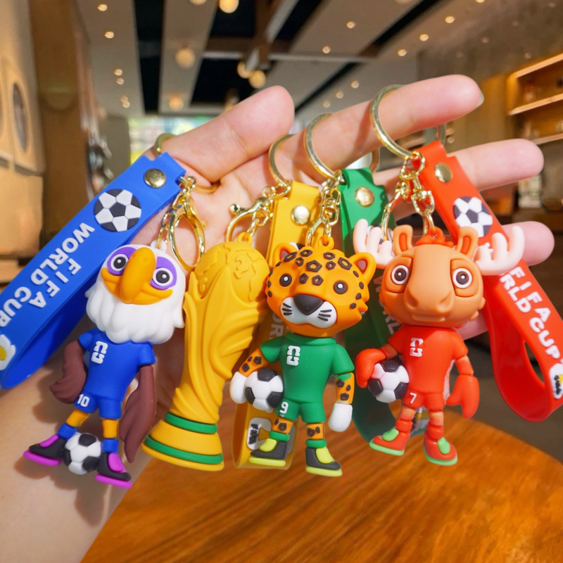 New Cartoon World Cup Football Keychain Pendant Couple Bag Decoration Car Keychain Creative Small Gift New Cartoon World Cup Football Keychain Pendant Couple Bag Decoration Car Keychain Creative Small Gift