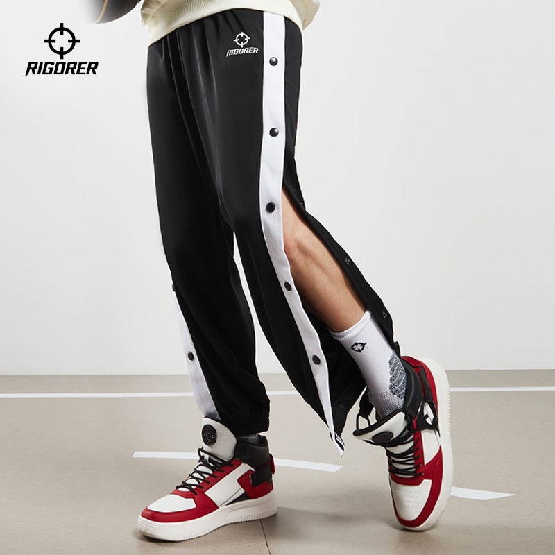 Men's Quick-Release Button-Up Basketball Pants, Fully Open, Summer Fitness Training Breathable Sports Long Pants, Casual Trousers for Men Men's Quick-Release Button-Up Basketball Pants, Fully Open, Summer Fitness Training Breathable Sports Long Pants, Casual Trousers for Men