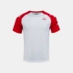 Z119110422 Чистые белые/чистые красные короткие рукава