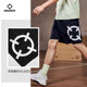 Accurate quick-drying American basketball shorts men's 2024 summer new woven 45-50 breathable thin sports pants