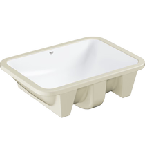GROHE German Grohe Pluto Ceramic Basin Embedded Household Washbasin Under Counter Basin 39317000