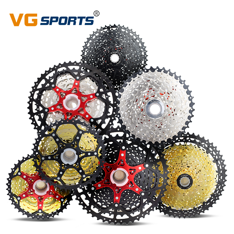 VG sports 8 9 10 11 12 speed mountain bike cassette new two-piece ultra light bicycle cassette