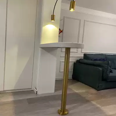 Stainless steel table leg bracket bar foot support foot bar leg bar post computer metal table leg