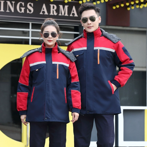 Зимняя куртка для работы, длинный съёмный пуховик, вкладыш, увеличенная толщина, средней длины, делается под заказ