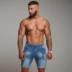 Cơ bắp Tiến sĩ Stretch Jeans Jeans Anh em Quần short thể thao Slim Chạy Squats Quần mùa hè - Quần thể thao quần tập yoga Quần thể thao