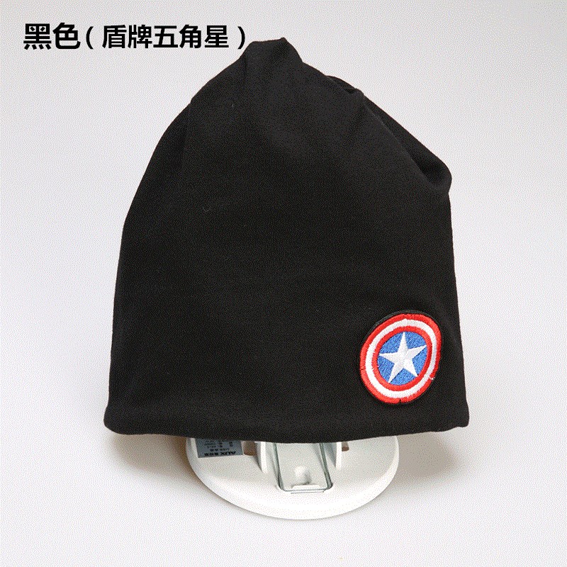 Boys winter hat Children's pullover hat Tide hat Cotton Baotou hat Thin ear protection warm middle and large children's heap heap hat