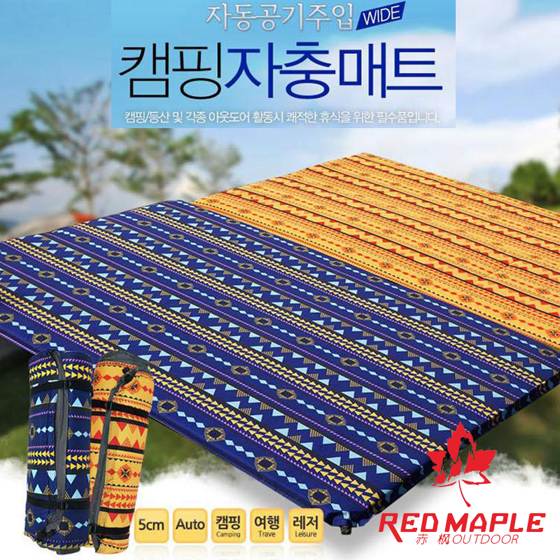 New export South Korea automatic inflatable pad camping tent pad double sleeping mat mat moisture proof mat national wind outdoor camping