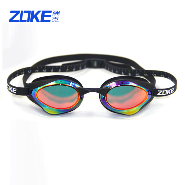 2018 Chau Kick myopia swimming glasses waterproof anti-fog high-definition eye male and female swimming glasses large frame electroplating swimming goggles