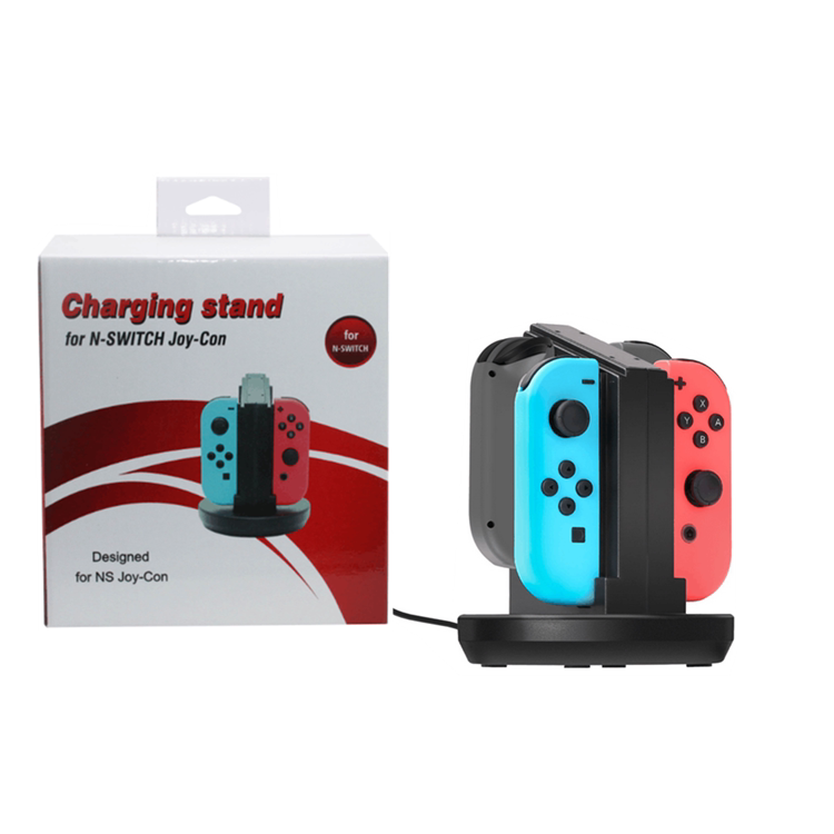 Switch handle four charge handle charger 4 handle holder charge left and right handle holder charge accessories