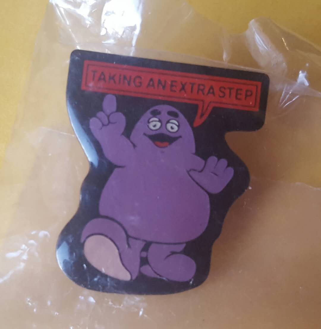 McDonald's milkshake brother badge single new collection