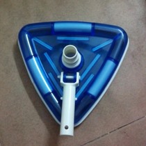 Thick transparent dirt suction head triangle with brush suction pool head pool cleaning vacuum cleaner water treatment equipment
