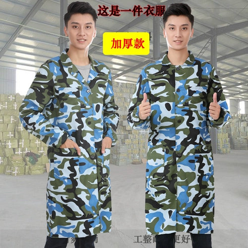 Длинный комбинезон с капюшоном, пылезащитная крышка, износостойкий нагрудник, рабочая одежда, увеличенная толщина