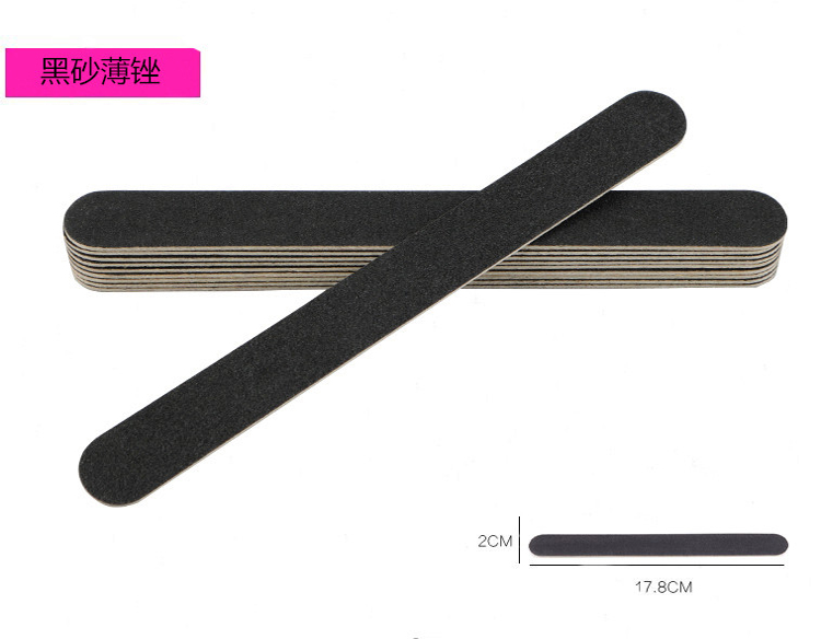 Nail file nail móng tay công cụ đánh bóng mỏng 锉 chà nhám móng tay cao su móng tay bộ móng vẽ cọ bản