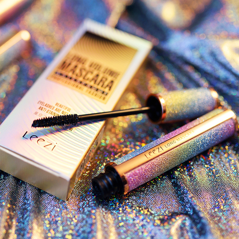 South Korea's Liz starry sky flying slender mascara thick and curling waterproof, sweat-proof and not smudged vibrato with the same style