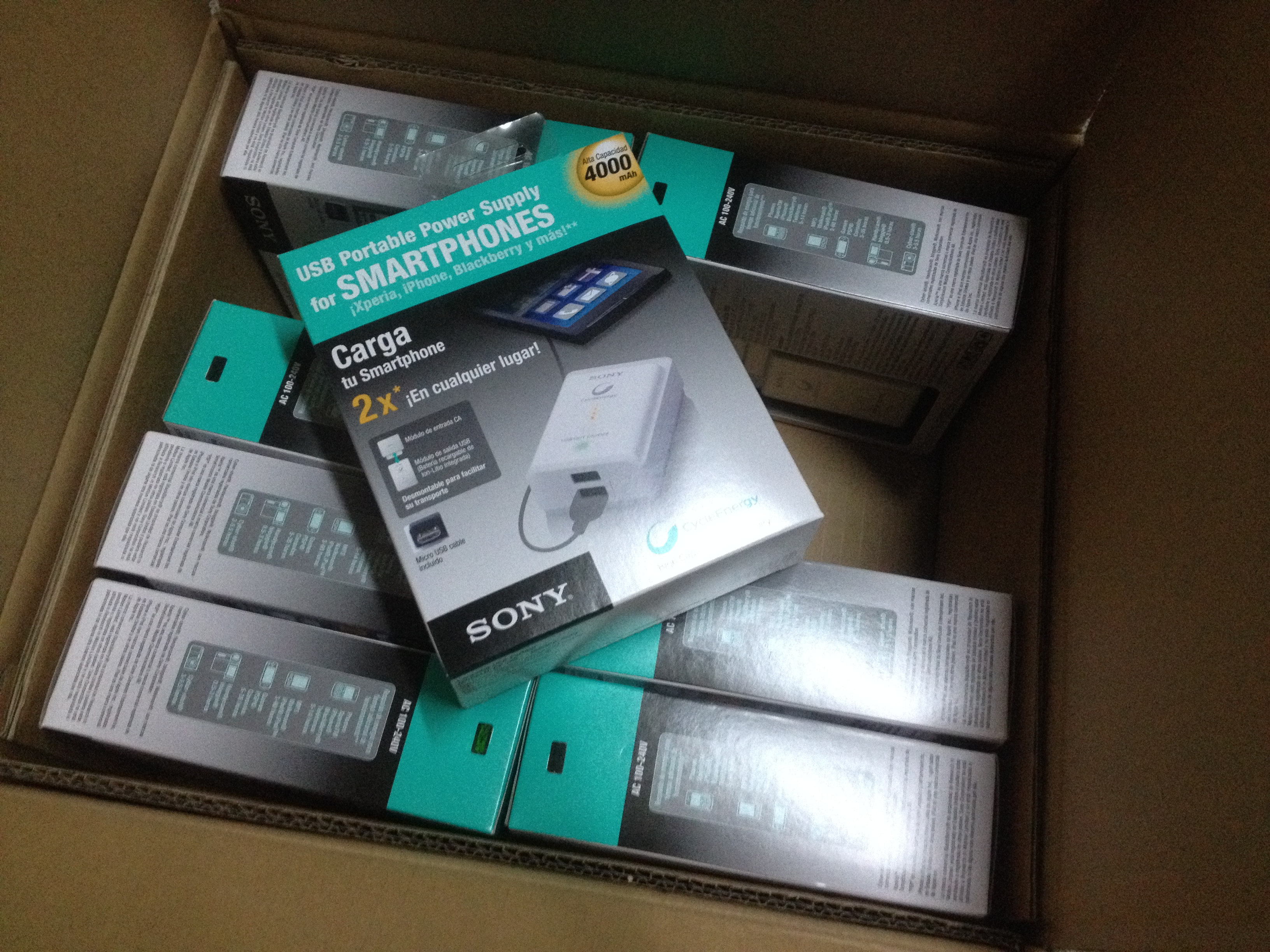 SONY Sony CP-A2LS điện thoại di động điện thoại di động sạc 4000 mA chính hãng kho báu - Ngân hàng điện thoại di động sạc dự phòng 20000mah xiaomi