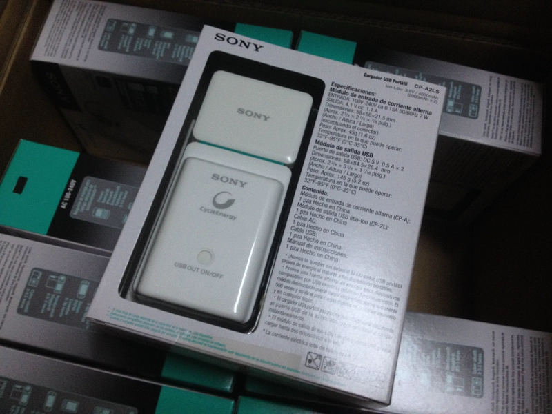SONY Sony CP-A2LS điện thoại di động điện thoại di động sạc 4000 mA chính hãng kho báu - Ngân hàng điện thoại di động