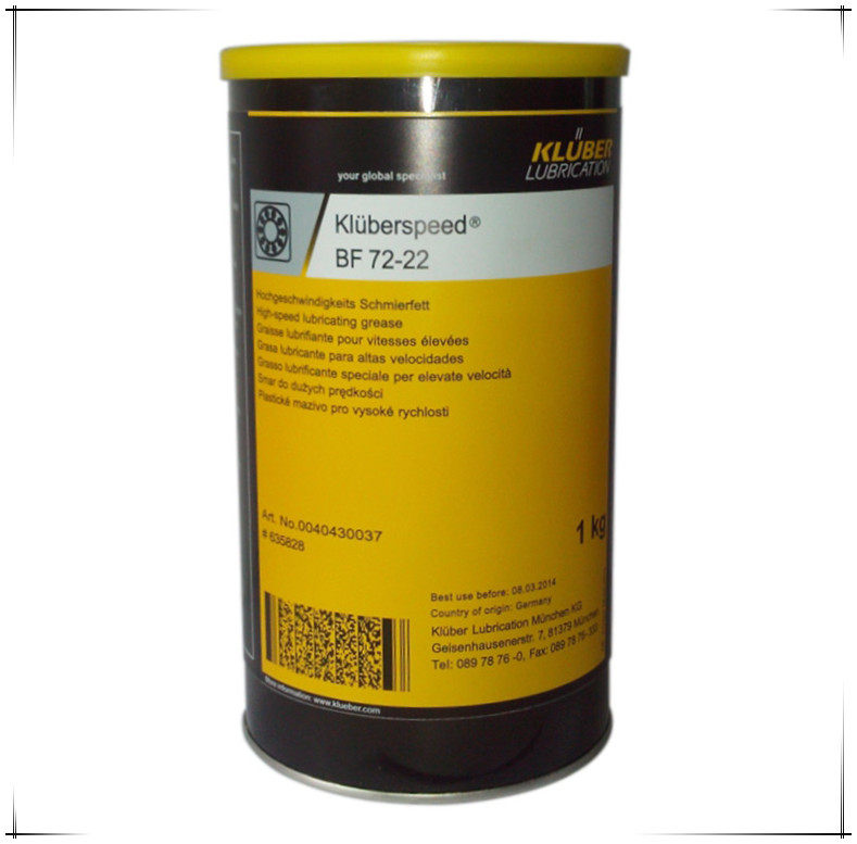 Kluberspeed BF 72-22 Kluberspeed bf 72-23 High speed high temperature main bearing grease