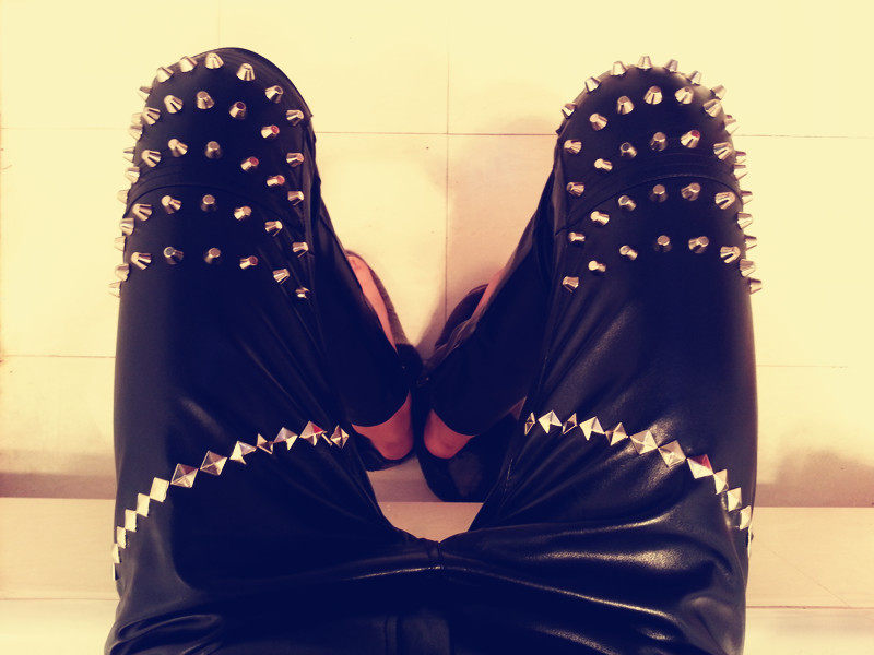 Pantalon cuir homme serré pour jeunesse - Ref 1485261 Image 24