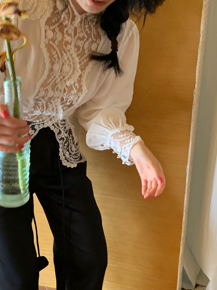 Штаны, с вышивкой, в западном стиле           