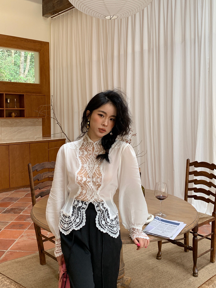 Штаны, с вышивкой, в западном стиле           