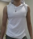 Mùa hè cơ bắp anh em với mũ thể thao đầu gối vai cotton tập thể dục cắt tay áo vest không tay áo thun áo khoác giả vest nam hàn quốc